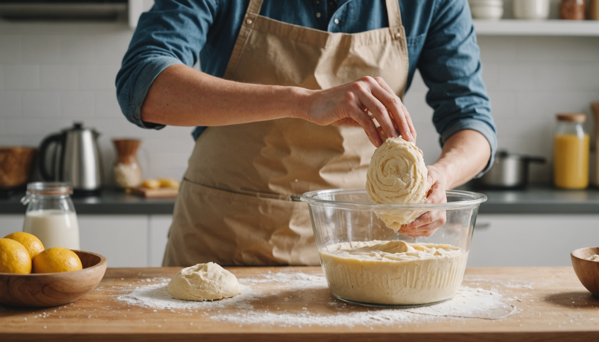 découvrez une astuce ingénieuse avec une boîte pour préparer votre pâte à tarte maison en seulement 2 minutes, rapide et facile à réaliser.