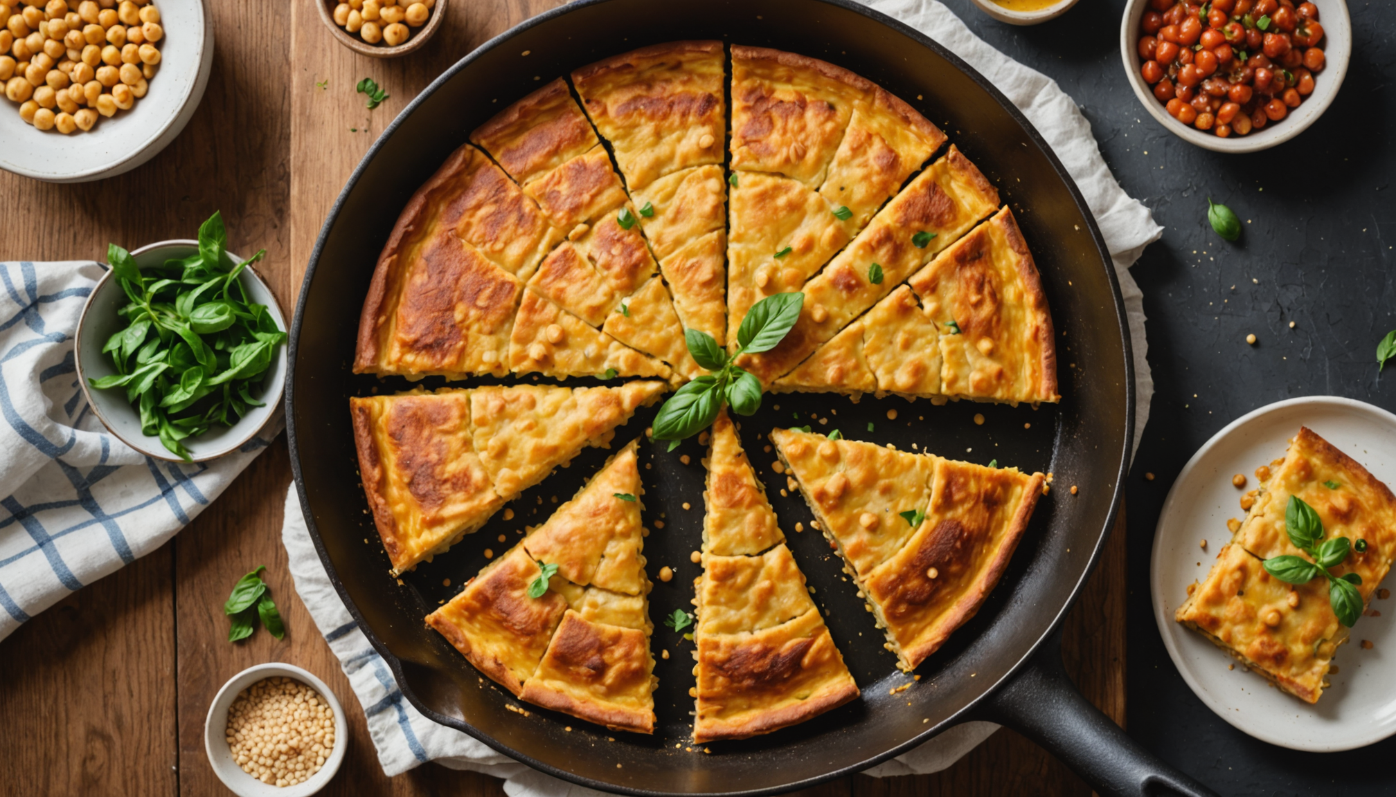 savourez la recette réconfortante du plat génois aux pois chiches, un mélange croustillant et fondant parfait pour réchauffer vos repas d’hiver avec gourmandise et tradition.