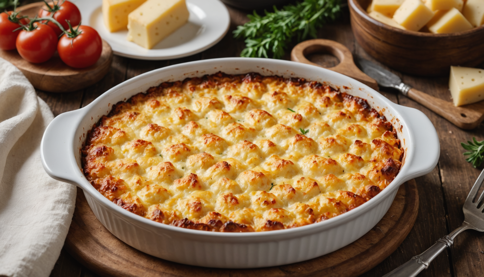 savourez notre gratin italien réconfortant, parfait pour réchauffer vos soirées d’hiver et ravir toute la famille avec ses saveurs authentiques et gourmandes.