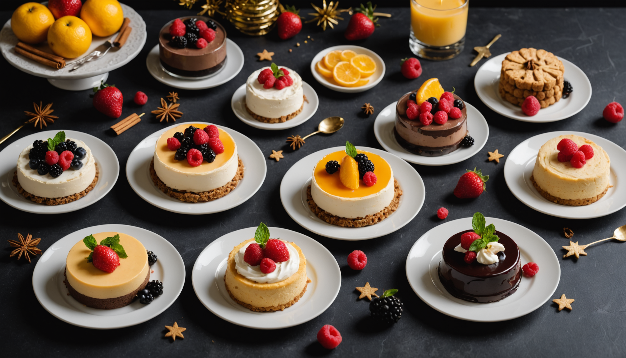 découvrez un dessert élégant et rapide à préparer en seulement 10 minutes, parfait pour impressionner vos invités lors du nouvel an.