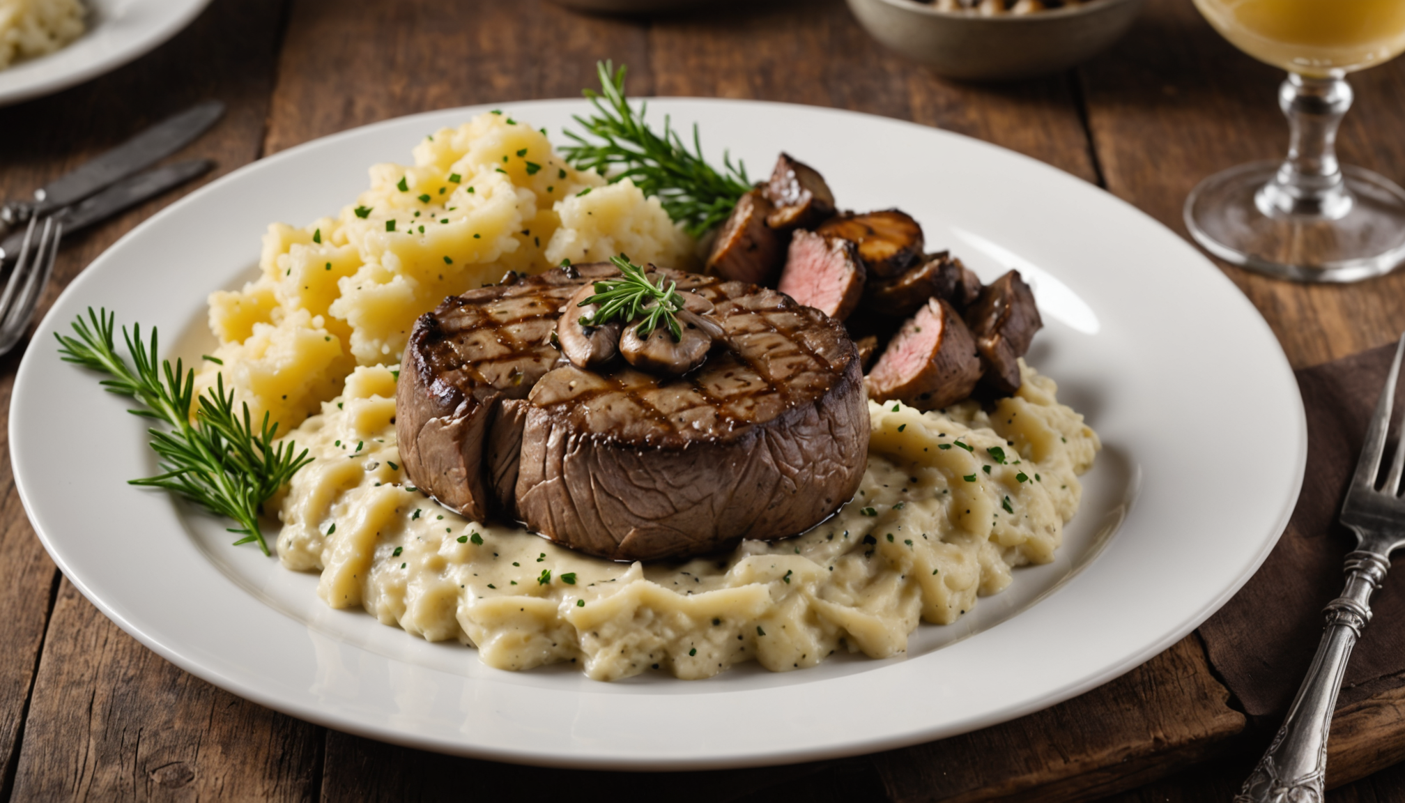 découvrez notre recette rapide et onctueuse de filet mignon sauce champignons et moutarde, prête en seulement 30 minutes pour un repas savoureux et gourmand.