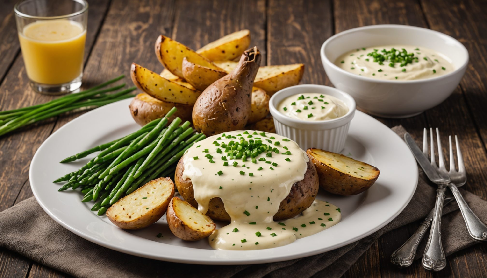 découvrez notre sauce gourmande idéale pour accompagner vos pommes de terre au four et révéler toutes leurs saveurs délicieuses.