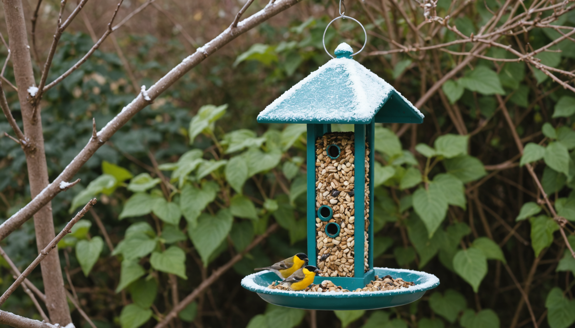 découvrez des astuces indispensables et ingénieuses pour nourrir les oiseaux en hiver, afin de les aider à passer la saison froide en toute sérénité.