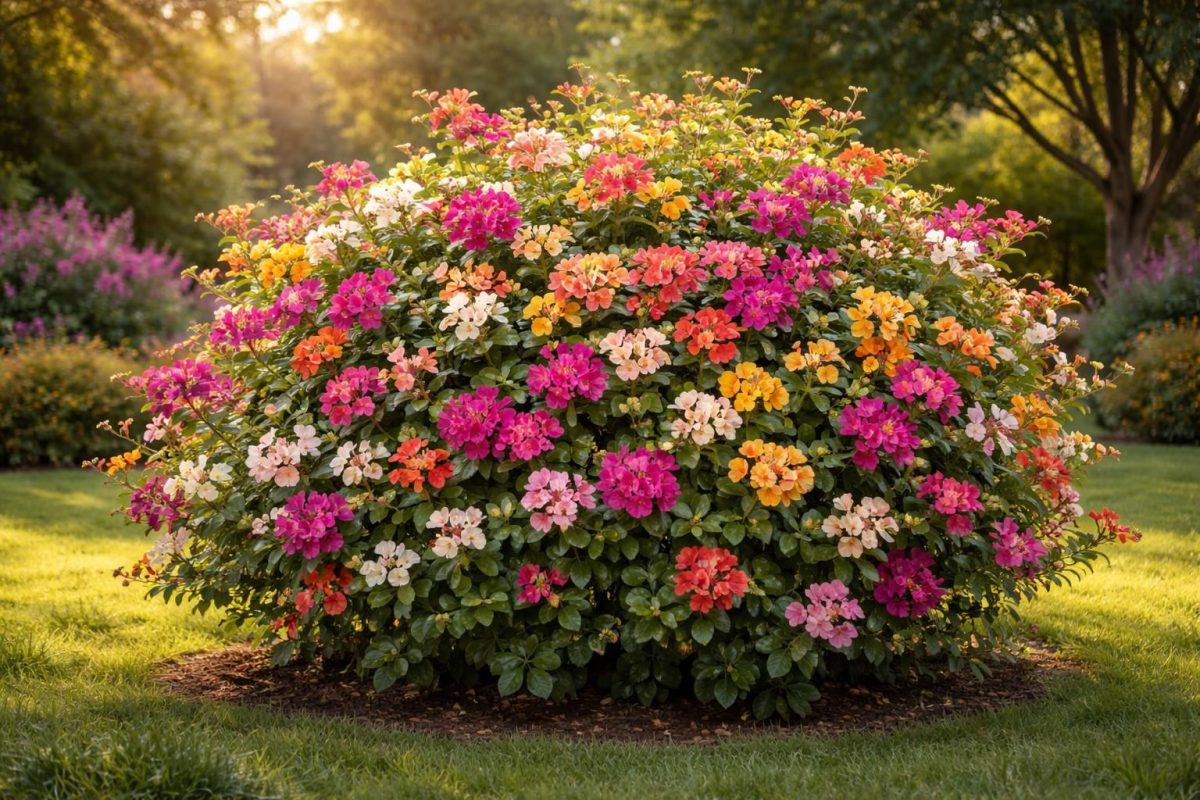 découvrez cet arbuste à floraison quasi permanente, offrant jusqu'à 8 mois de fleurs pour embellir votre jardin facilement et sans entretien intensif.