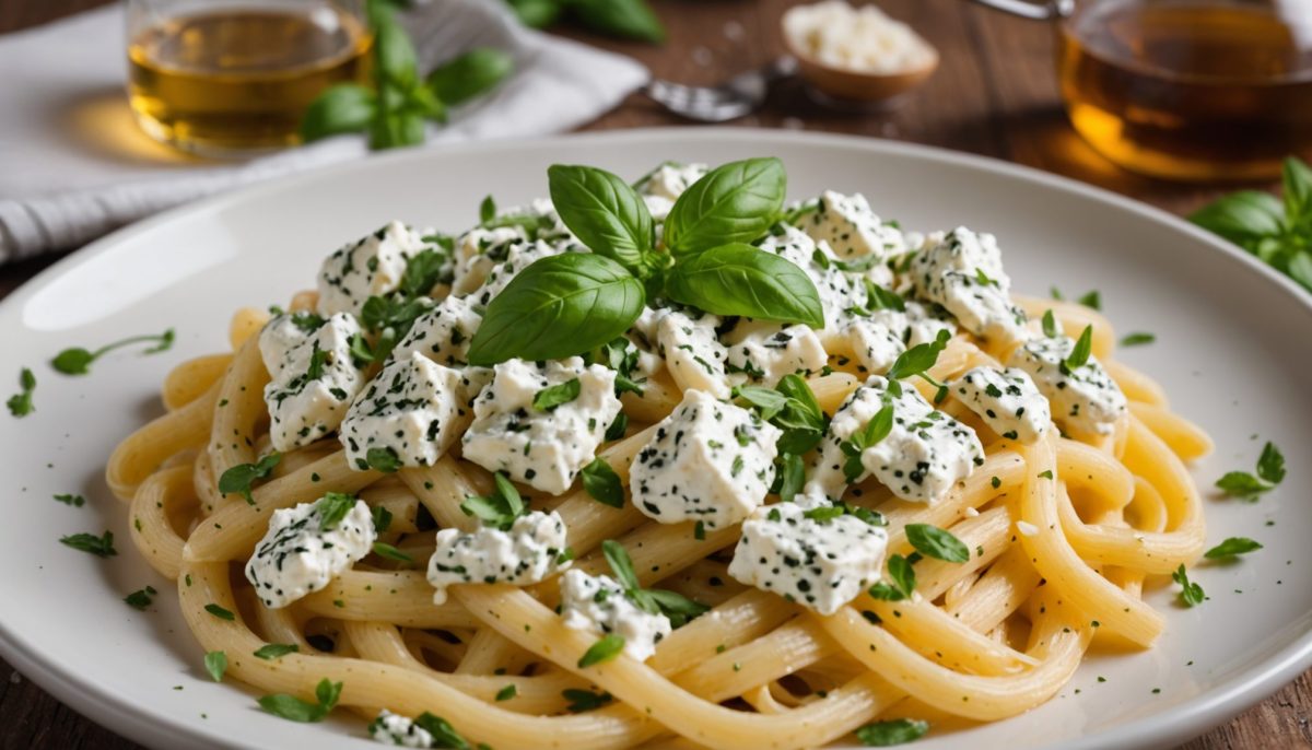 savourez la recette des pâtes à la stracciatella, une harmonie parfaite de textures crémeuses et de saveurs riches pour un plat gourmand et facile à préparer.