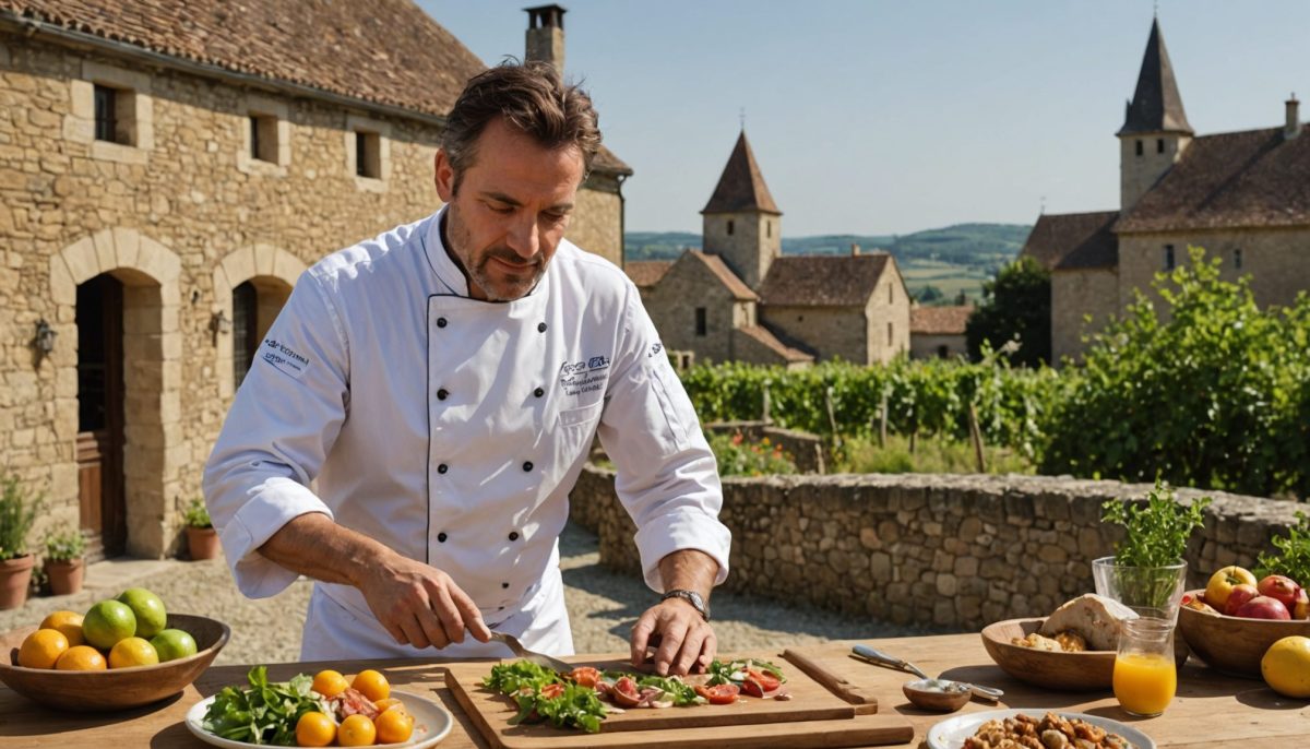 découvrez franck putelat, chef d'exception à carcassonne, qui incarne la passion et la maîtrise artisanale. plongez dans l'univers unique d'un chef qui vit mille vies en une.