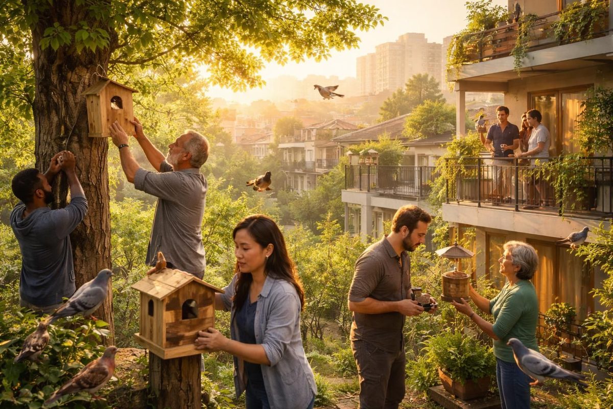 découvrez des stratégies efficaces pour protéger les oiseaux dans nos villes et villages, et agir en faveur de la biodiversité urbaine.