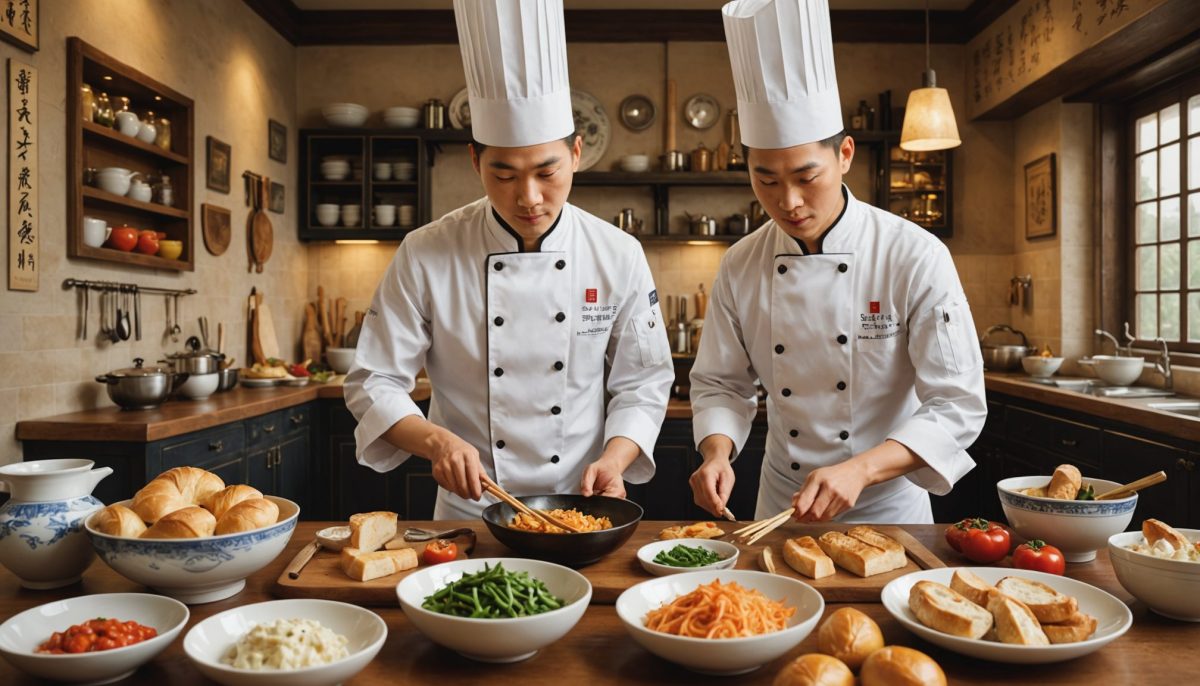 découvrez les ambitions du nouveau chef chinois qui souhaite intégrer l'art culinaire français à sa passion et offrir une expérience gastronomique unique alliant tradition et créativité.