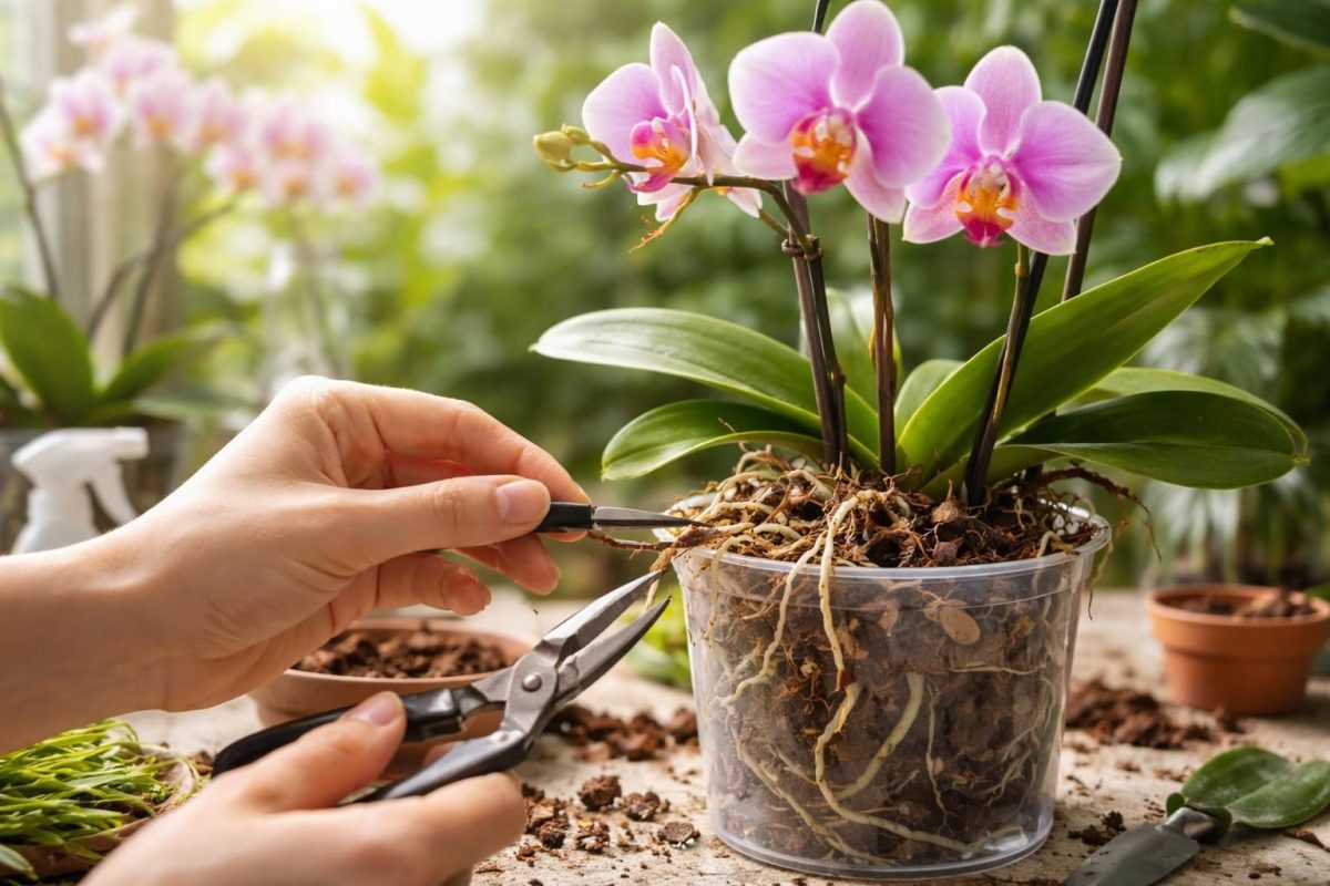 découvrez le moment idéal pour tailler les racines de vos orchidées et comment cette étape essentielle peut booster leur vitalité et assurer une floraison éclatante.