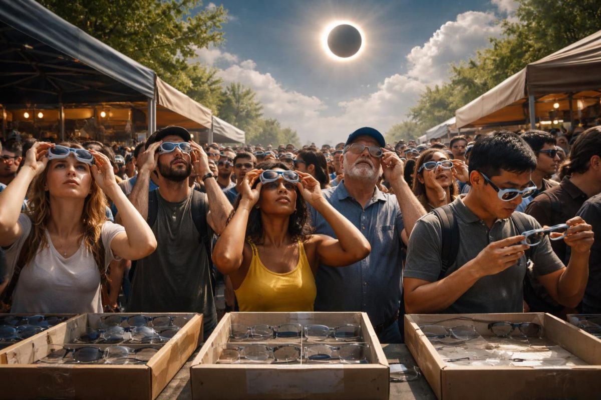 découvrez les enjeux de la pénurie imminente des lunettes pour l’éclipse solaire totale du 12 août et préparez-vous à observer ce phénomène unique en toute sécurité.