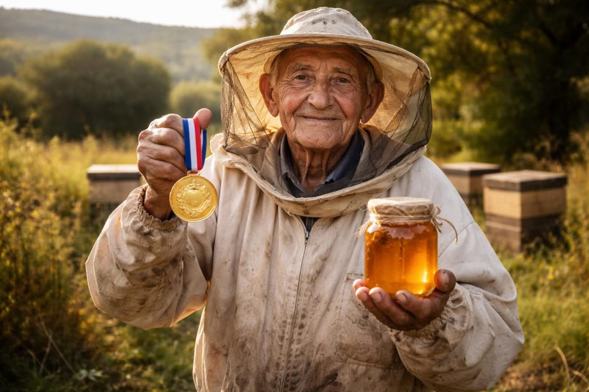 à 96 ans, un apiculteur de l'aude est récompensé par une médaille d’or pour son miel aux saveurs exceptionnelles, fruit d'un savoir-faire unique et d'une passion durable.