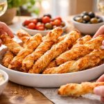 découvrez ces torsades feuilletées croustillantes et irrésistibles, réalisées en seulement 3 ingrédients. parfaites pour l'apéro, elles se dévorent en un rien de temps. adieu les chips, place à la gourmandise maison !