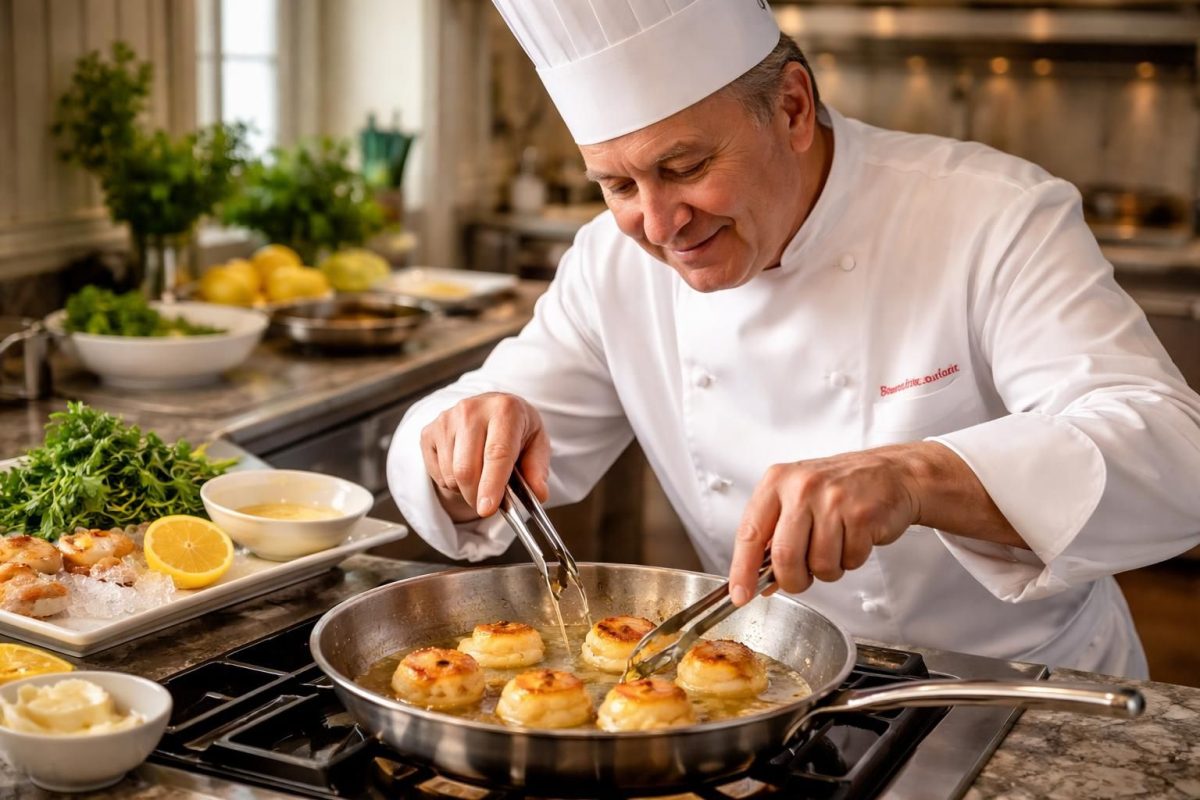 découvrez les secrets de bernard loiseau pour cuire parfaitement les saint-jacques et savourez une recette gourmande qui sublime ce délicieux fruit de mer.