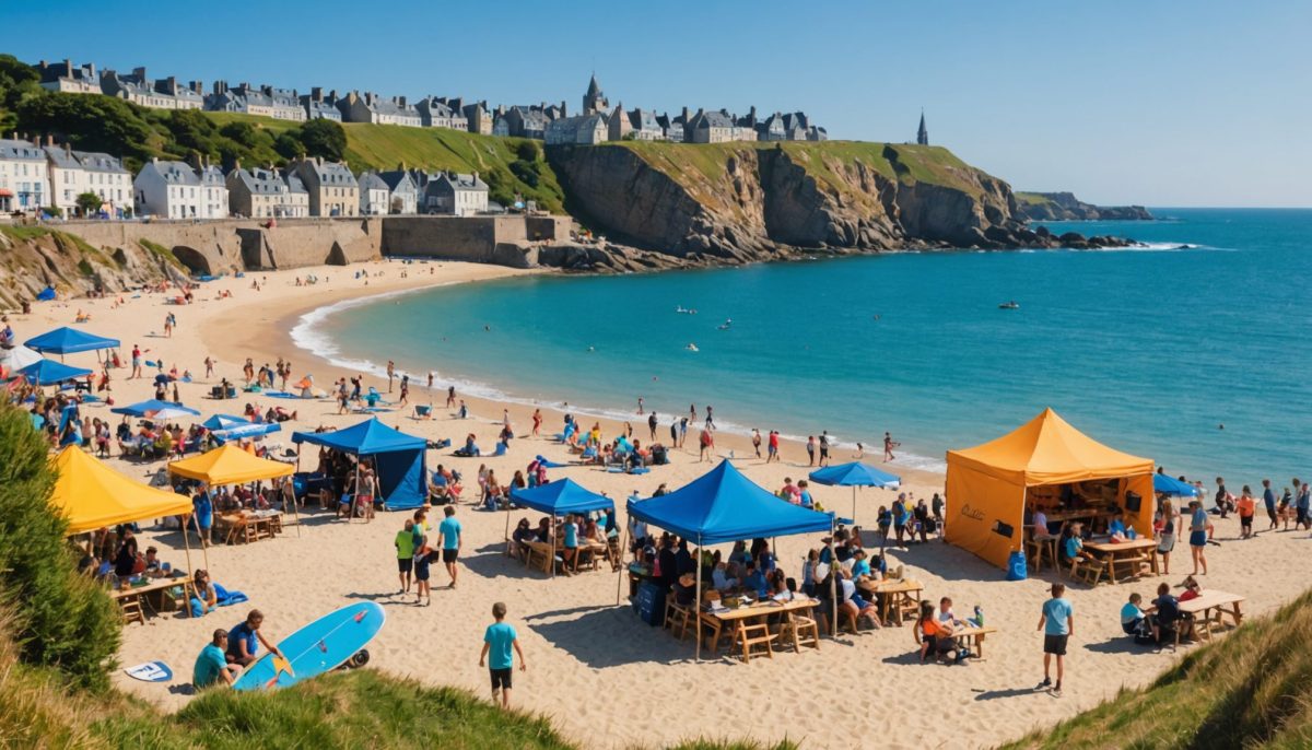 découvrez un camp d'été en bretagne alliant aventures surf et skate, délices gastronomiques locaux et séances de shopping pour une expérience inoubliable.