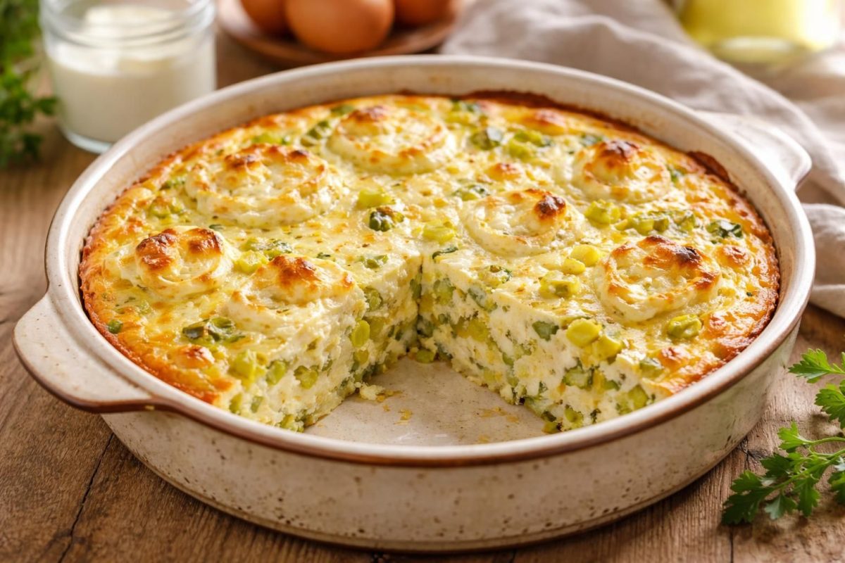 découvrez comment un ingrédient secret a métamorphosé ma quiche poireaux-chèvre en un véritable délice ultra fondant sans pâte, pour régaler vos papilles facilement.