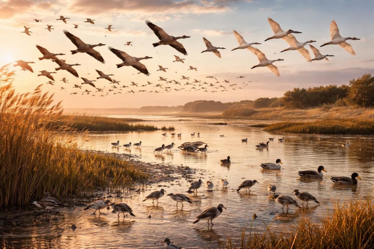 explorez les secrets de la baie de somme, de la migration spectaculaire des oiseaux à leur organisation sociale, révélant les mystères fascinants de cet écosystème unique.