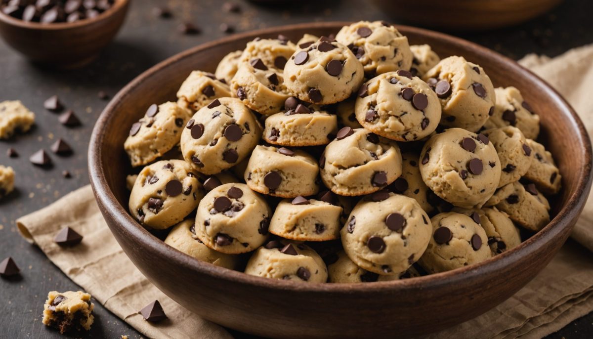 savourez notre délicieuse pâte à cookie crue, un snack gourmand et sain à déguster sans culpabilité. idéal pour une pause plaisir pleine de douceur et de bienfaits.