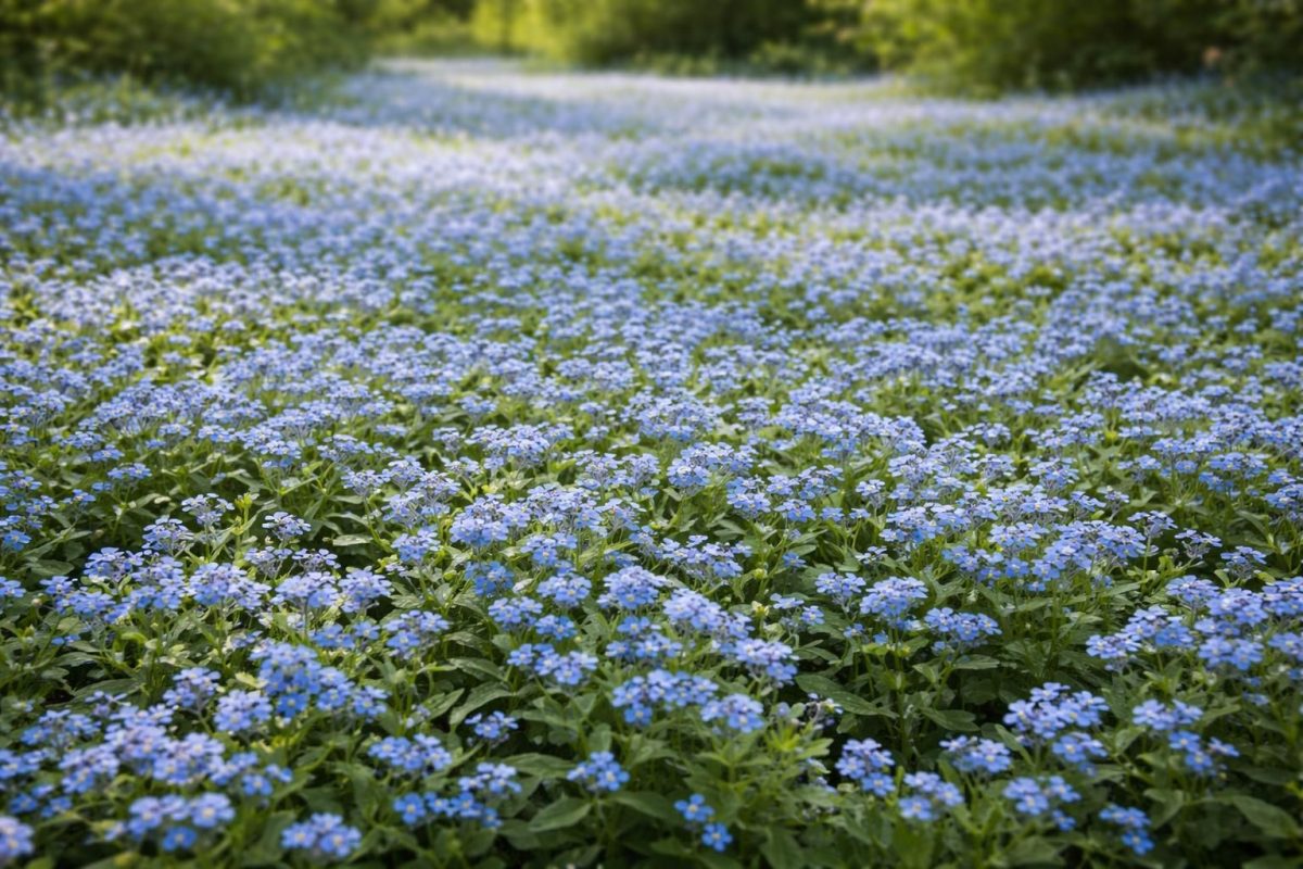 découvrez la plante vivace bleue, désignée « plante du siècle », idéale à planter au printemps pour un magnifique tapis fleuri sans aucun entretien.