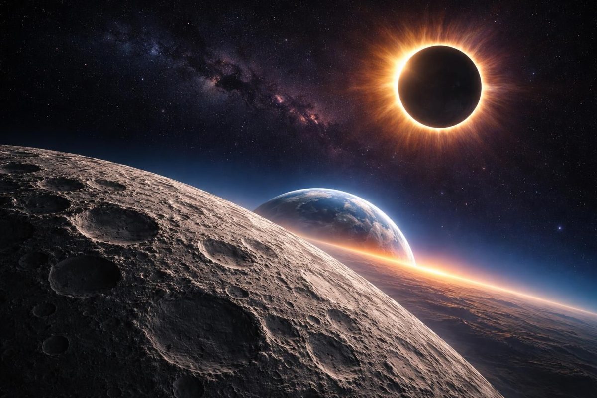 découvrez en images spectaculaires les trésors célestes de la mission : la face cachée de la lune, des couchers de terre et des éclipses solaires magnifiquement capturés.