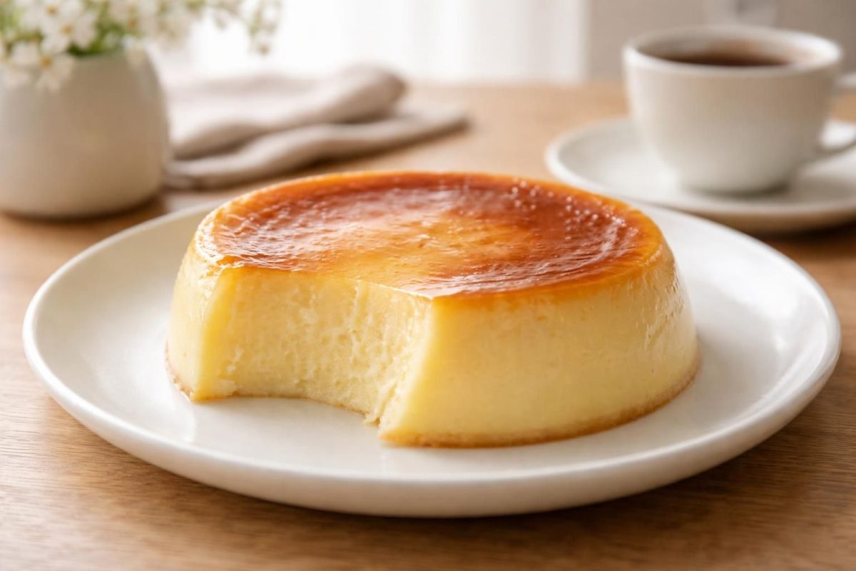 découvrez notre recette de flan pâtissier sans pâte, une douceur légère et fondante, facile et rapide à préparer pour un goûter gourmand.