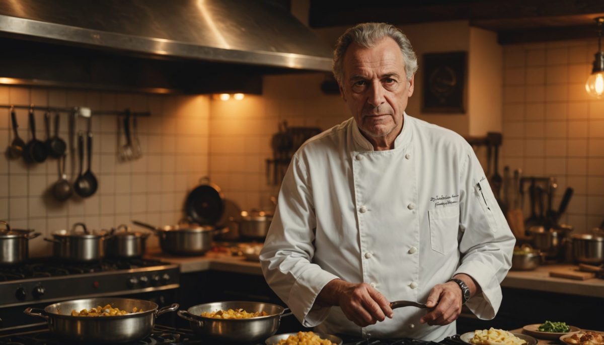 découvrez le biopic très attendu d'une icône de la haute cuisine des années 80-90, retraçant son parcours exceptionnel et son influence culinaire.