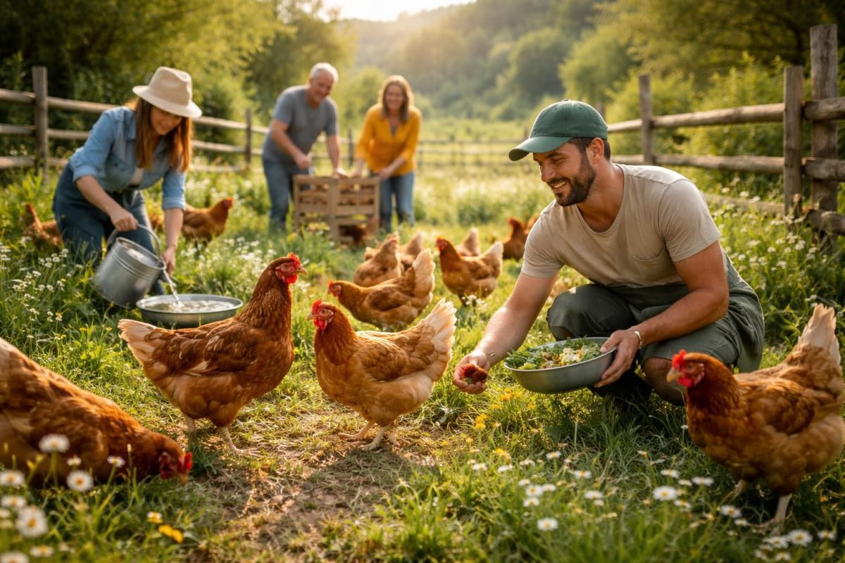 découvrez comment ils sauvent des poules pondeuses en leur offrant une seconde vie paisible, loin des abattoirs, pour un avenir meilleur et respectueux des animaux.