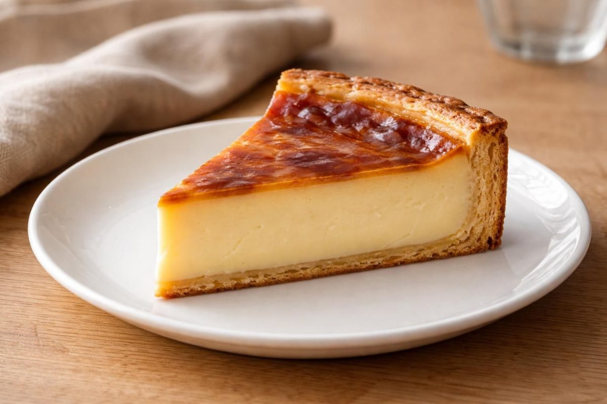 découvrez une version revisitée du flan pâtissier grâce à la recette unique de françois-régis gaudry qui révolutionne ce classique de la pâtisserie française.