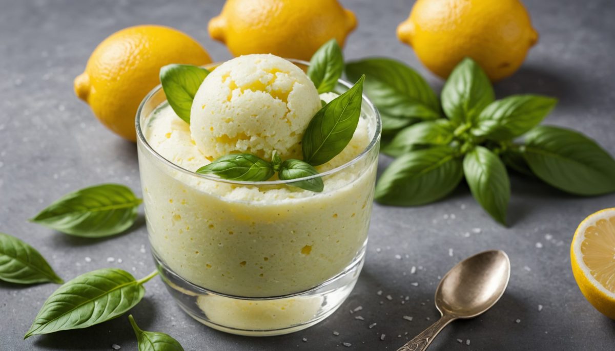 découvrez le sorbet citron basilic de novascope, une explosion de fraîcheur et de saveurs uniques à savourer sans attendre.