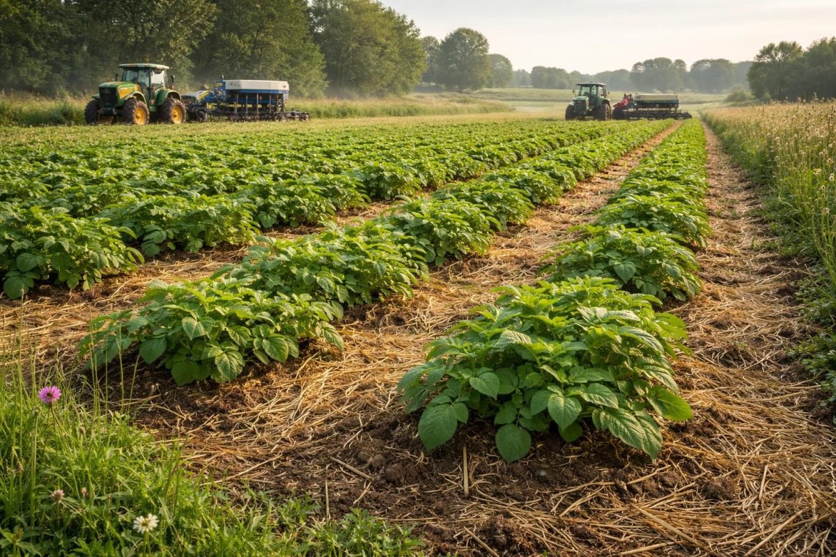 découvrez des approches innovantes en agriculture conservationnelle des sols (acs) pour cultiver la pomme de terre tout en réduisant durablement le travail du sol et en préservant la qualité des terres agricoles.