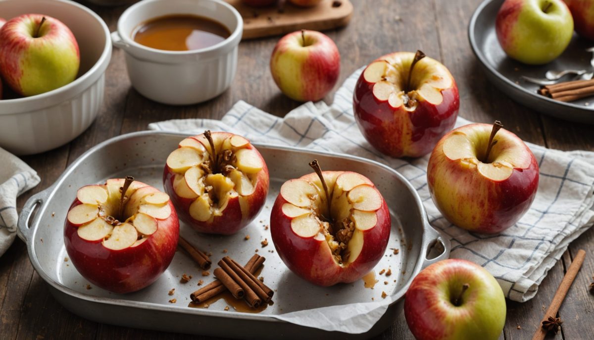 découvrez nos recettes et astuces pour réussir des pommes au four tendres et délicieusement parfumées, un dessert simple et savoureux qui ravira vos papilles.