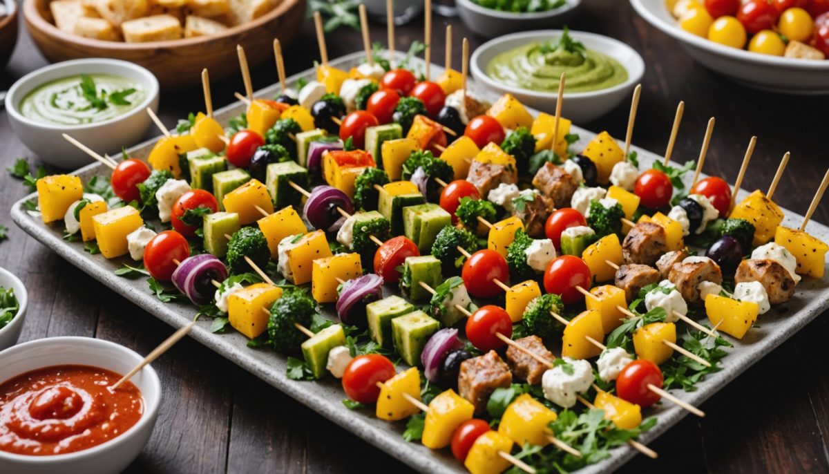 découvrez comment préparer vos brochettes apéritives la veille grâce à nos conseils pratiques pour un apéritif réussi sans stress.