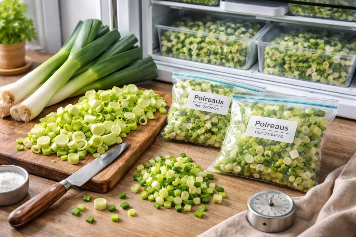 découvrez nos astuces pour prolonger le plaisir des poireaux en les congelant et décongelant parfaitement à la fin de la saison, afin de conserver toute leur saveur et leur fraîcheur.