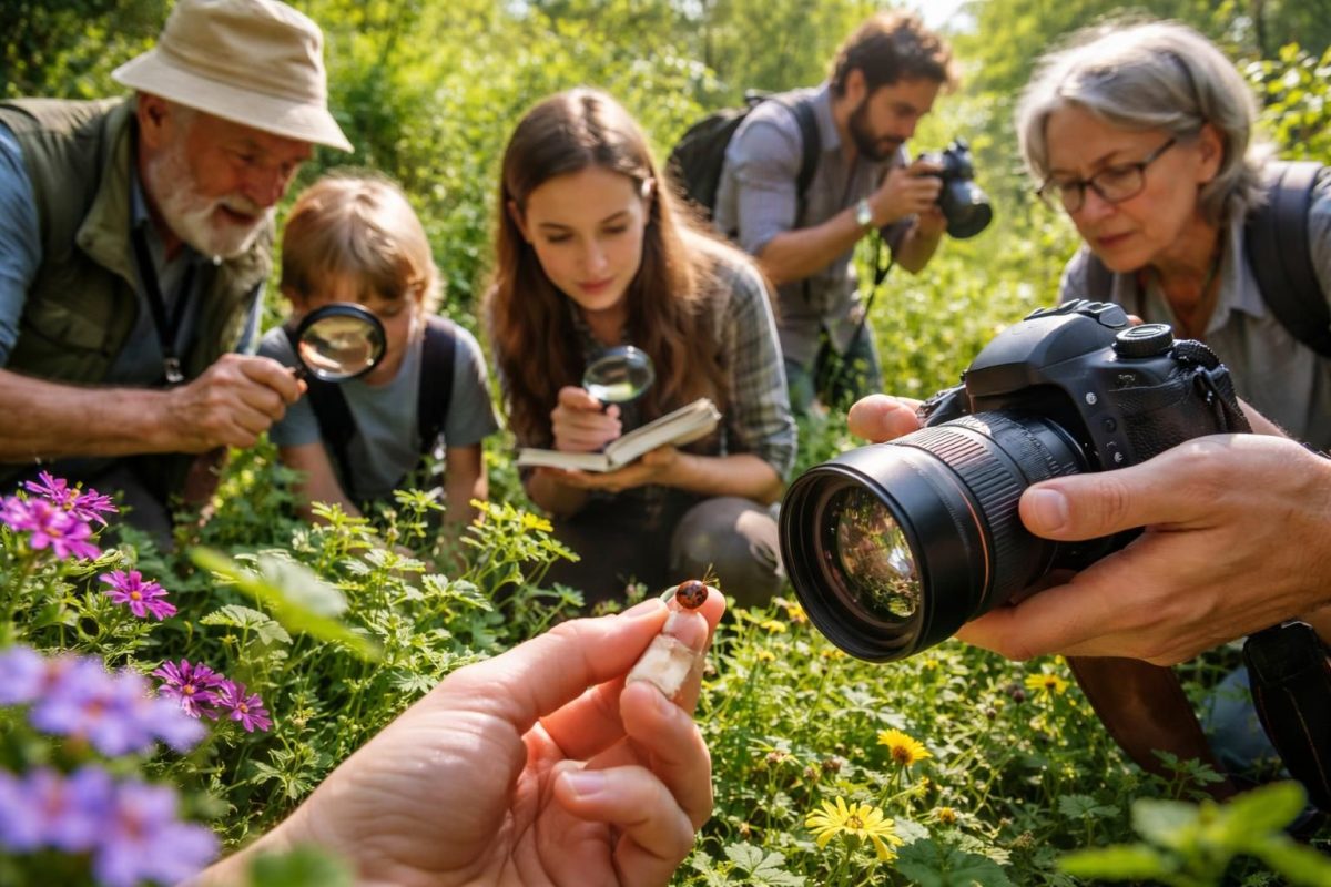 découvrez comment la science invite le grand public à participer activement en identifiant, recensant et photographiant les insectes pour mieux comprendre la biodiversité.