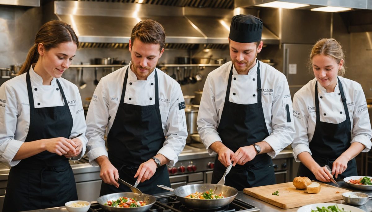 à tournon-sur-rhône, les élèves de 6e plongent au cœur de la gastronomie en visitant les coulisses d'un restaurant pour une expérience immersive unique.