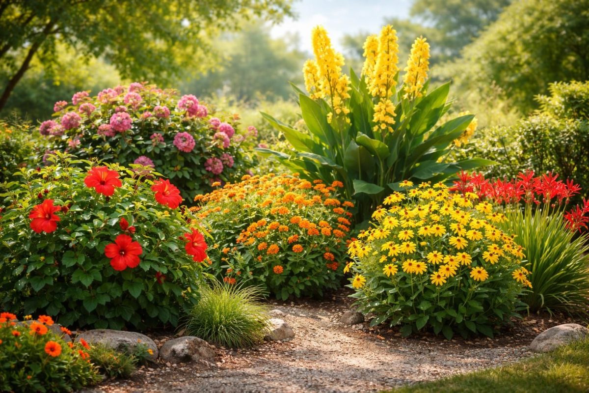 découvrez 6 plantes robustes pour un jardin éclatant cet été sans dépenser ni effort. embellissez votre espace extérieur facilement avec des choix durables et colorés.
