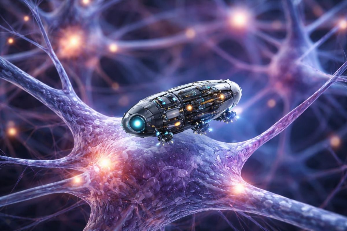découvrez la start-up française qui a inventé un robot minuscule, plus petit qu'un grain de riz, capable de se déplacer dans le cerveau pour révolutionner la médecine.